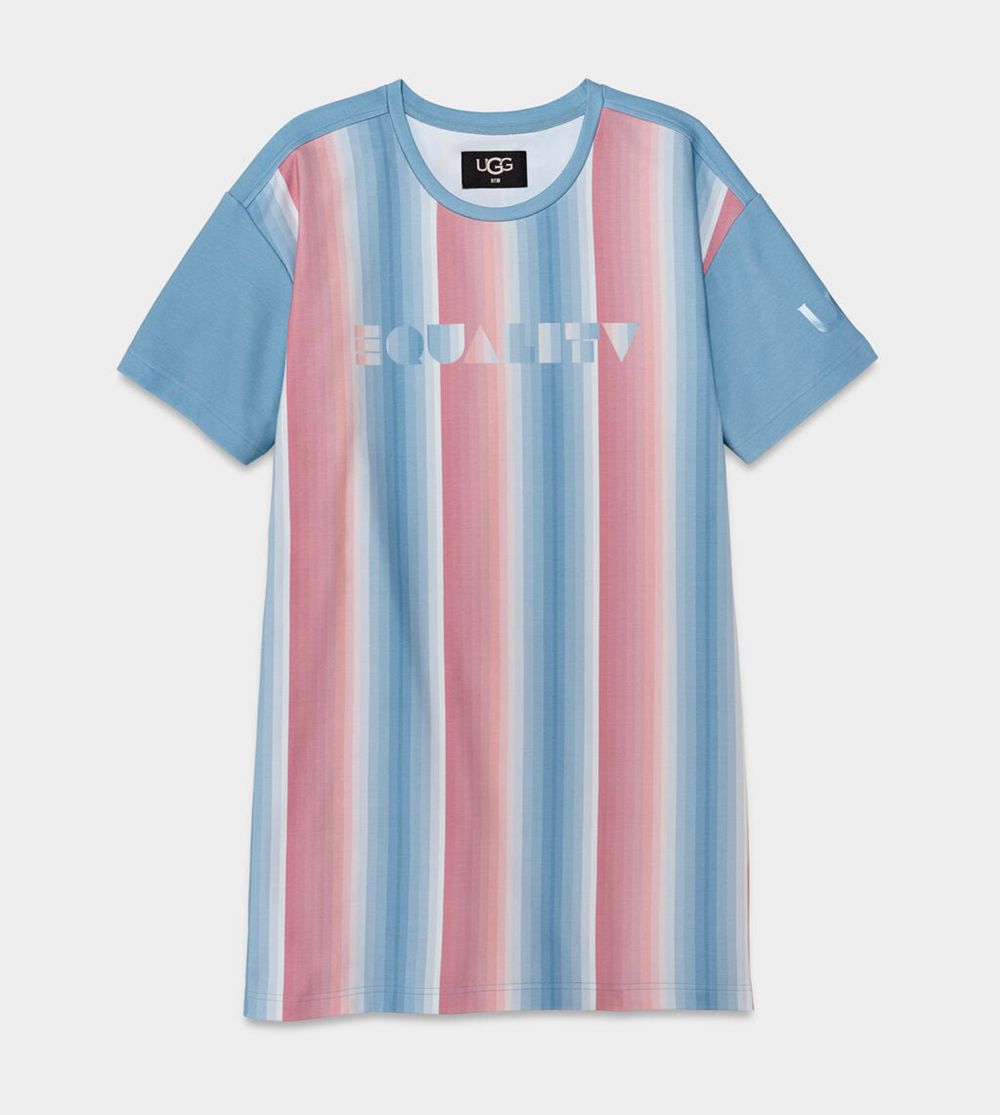 Ugg T-Shirt Canada - Ugg Men's Pride Logo Stripes